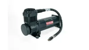 Air Lift Performance - 27807 | Air Lift Performance 4 Gal. 7-Port Polished Tank w/ Viair 444c black compressor, 1/4" & 3/8" fittings & tank mounting hardware - Image 3