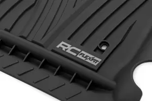 Rough Country - FF-71413 | Rough Country Flex Fit Floor Mats For Toyota Tundra 2WD/4WD (2014-2021) | Front & Second Row, Double Cab - Image 2