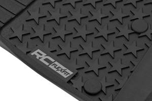Rough Country - FF-61412 | Rough Country Flex Fit Floor Mats For Jeep Wrangler Unlimited 4WD (2014-2018) | Front & Second Row, 4 Door - Image 5