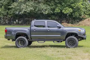 Rough Country - 73004 | Rough Country SRX2 Adjustable Aluminum Steps Double Cab | Toyota Tacoma 2WD/4WD (2024-2025) - Image 9