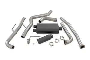 Rough Country - 96122 | Rough Country Performance Cat Back Exhaust System, Stainless, 3.8L For Nissan Frontier - Image 2
