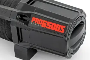 Rough Country - RS6500SA | Rough Country 6500 LB Electric Winch With Remote For UTV / ATV | Synthetic Rope, Universal - Image 6
