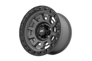 Rough Country - 85150814 | Rough Country 85 Series Wheel | One-Piece / Simulated Beadlock / Gunmetal Gray/Black / 15X8 / 5x5.5 / -19mm - Image 3