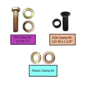 Apex Chassis - DC2.0-B | Apex Chassis Steering Stabilizer Clamp | Universal, Black, 2 Inch ID - Image 4