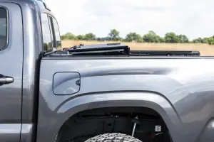 Rough Country - 49415600 | Rough Country Hard Tri Fold Flip Up Bed Cover For Toyota Tacoma | 6' Bed - Image 9