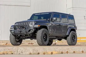 Rough Country - 10663 | Rough Country HD Steering Kit For Jeep Gladiator JT / Wrangler JL 4WD | Steering Kit + Stabilizer - Image 11