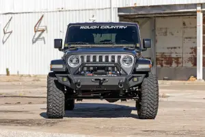 Rough Country - 10663 | Rough Country HD Steering Kit For Jeep Gladiator JT / Wrangler JL 4WD | Steering Kit + Stabilizer - Image 9