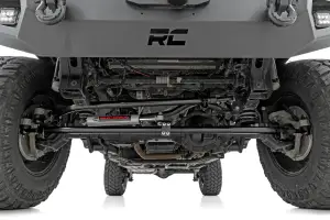 Rough Country - 10663 | Rough Country HD Steering Kit For Jeep Gladiator JT / Wrangler JL 4WD | Steering Kit + Stabilizer - Image 2