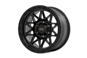 Rough Country - 78181217B | Rough Country 78 Series Wheel | Simulated Beadlock / Black / 18x9 / 6x135 / -12mm - Image 3