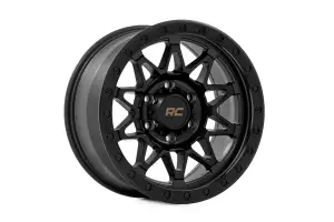 Rough Country - 78180906B | Rough Country 78 Series Wheel | Simulated Beadlock / Black / 18x9 / 8x180 / 0mm - Image 4