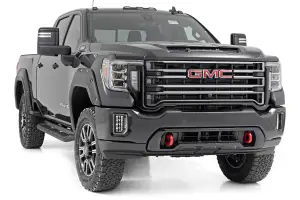 Rough Country - 959440 | Rough Country 1.5-2 Inch Leveling Kit For Chevrolet Silverado / GMC Sierra 2500 HD & 3500 HD 4WD | M1 Monotube Shocks - Image 3