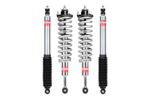 E81-82-069-01-22 | Eibach PRO-TRUCK-LIFT Stage 1 Plus (Set of 2 Assembled Front Shocks, Springs, Mounts + 2 Rear Shocks)
