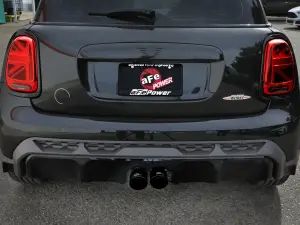 Afe - Advance Flow Engineering - 49-36354-B | aFe Power MACH Force-Xp 3 To 2-1/2 Inch Stainless Steel Cat-Back Exhaust System For Mini Cooper S (2014-2024) / Cooper S JCW Hardtop L4 2.0L (t) 2 Door | Black Tip - Image 6