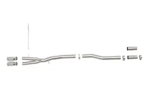 Afe - Advance Flow Engineering - 49-36354-P | aFe Power MACH Force-Xp 3 To 2-1/2 Inch Stainless Steel Cat-Back Exhaust System For Mini Cooper S (2014-2024) / Cooper S JCW Hardtop L4 2.0L (t) 2 Door | Polished Tip - Image 5