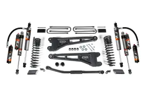 BDS1306FPE | BDS Suspension 2.5 Inch Lift Kit With Radius Arm For Ford F-450 Super Duty | Rear Fox 2.5 Performance Elite Shocks