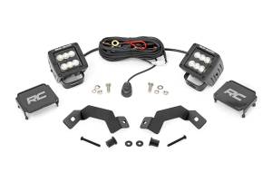 72113 | Rough Country LED Light Kit Black Series w/ Flood Beam Toyota Land Cruiser (2024-2025)