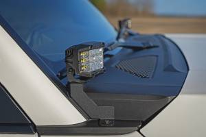Rough Country - 72117 | Rough Country LED Light Kit 3.5 Inch Round w/ Amber DRL Toyota Land Cruiser (2024-2025) - Image 9
