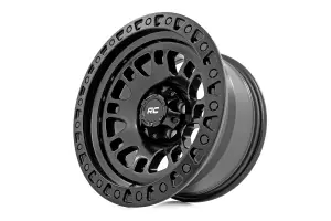 Rough Country - 82151814 | Rough Country 82 Series Wheel | One-Piece / Semi Gloss Black / 15x8 / 5x5.5 / -19mm - Image 4