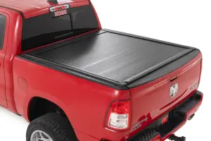 51307550 | Rough Country Retractable Bed Cover For Ram 1500 / 1500 TRX | 5' 7" Bed