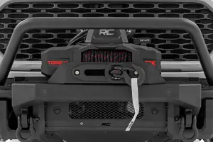 Rough Country - 51216W | Rough Country Front Bumper Tubular For Ford F-150 (2021-2023) | With Winch Plate - Image 5