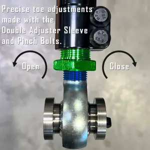 Kryptonite - KRTRATL1 | Kryptonite Death Grip Series Adjustable Toe Links For Polaris RZR Turbo R / Pro S (2022-2024) - Image 2