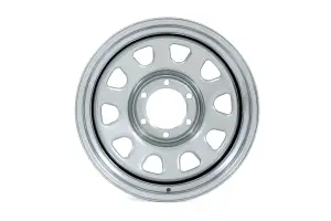 RC52-6866C | Rough Country Steel Wheel Chrome | 16x8 / 5x4.5 / 3.30 Bore / -6