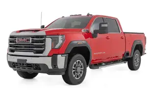 Rough Country - S-G11912-G6M | Rough Country Fender Flares, Sport For GMC Sierra 2500 HD / 3500 HD | Titanium Rush - Image 2