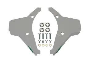 4112 | Van Compass Front Lower Control Arm Skid Plates For Mercedes-Benz Sprinter 2500 / 3500
