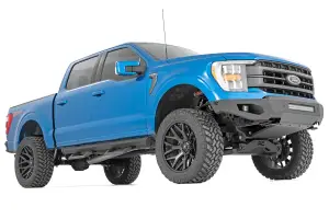 Rough Country - 10809A | Rough Country High Clearance Front Bumper With LED Lights And Skid Plate For Ford F-150 | 2021-2025 - Image 11