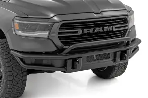 51214 | Rough Country Front Bumper Tubular For Ram 1500 | Without Winch Plate