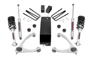 19432 | Rough Country 3.5in Suspension Lift Kit With Upper Control Arms and N3 Struts (2014-2016 Silverado, Sierra 1500 4WD)