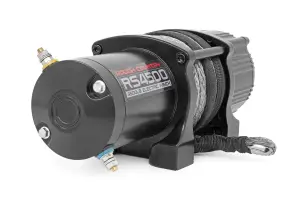 Rough Country - RS4500SA | Rough Country UTV 4500LB Winch With Remote | Synthetic Rope - Image 2