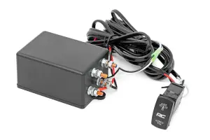 Rough Country - RS4500SA | Rough Country UTV 4500LB Winch With Remote | Synthetic Rope - Image 7