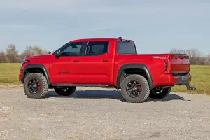 Rough Country - 71152 | Rough Country Caliper Covers For Toyota Tundra 2WD/4WD | Front and Rear, Red - Image 5