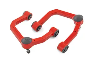 72901RED | Rough Country Forged Upper Control Arms Red OE Upgrade | Toyota Tacoma 2WD/4WD (2024-2025)