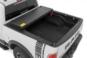Rough Country - 47318650B | Rough Country Hard Low Profile Bed Cover For Dodge Ram 1500 & 2500 Or Ram 1500, 2500 & 3500 | 6' 4" Bed - Image 2