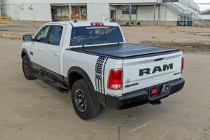 Rough Country - 47319550B | Rough Country Hard Low Profile Bed Cover For Dodge Ram 1500 & 2500 Or Ram 1500, 2500 & 3500 | 5' 7" Bed - Image 7
