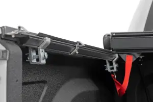 Rough Country - 47319550B | Rough Country Hard Low Profile Bed Cover For Dodge Ram 1500 & 2500 Or Ram 1500, 2500 & 3500 | 5' 7" Bed - Image 4