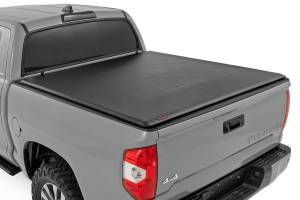 42719650 | Rough Country Soft Roll Up Bed Cover For Toyota Tundra 2WD/4WD | 6' 7" Bed