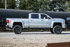 Rough Country - 10340 | Rough Country 5 Inch Lift Kit For Chevrolet/GMC 2500 HD & 3500 HD | M1 Monotube Shocks - Image 5
