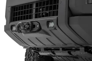 Rough Country - 10750 | Rough Country Hidden Winch Mount With Yellow SAE LED Fog Lights Toyota Land Cruiser 4WD (2024-2025) - Image 2