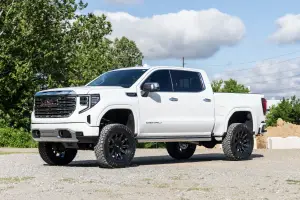 Rough Country - 21631_A | Rough Country 6 Inch Lift Kit For Chevrolet Silverado 1500 4WD | 5.3L V8 or 6.2L V8 Engine, Factory Rear Mono-Leaf Springs, N3 Struts With N3 Rear Shocks - Image 2