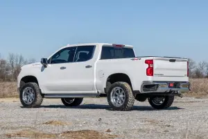 Rough Country - 28250RED | Rough Country 3.5 Inch Lift Kit For Chevrolet Silverado 1500 2WD/4WD | Red Finish Control Arm, Factory Rear Mono Leaf Spring, Vertex Coilovers With Vertex Shocks - Image 6