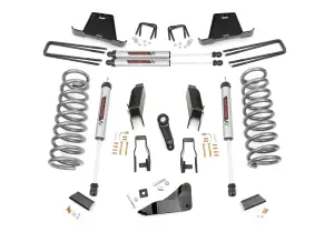 Rough Country - 34870 | Rough Country 5 Inch Lift Kit For Ram 2500 / 3500 Mega Cab | Diesel Engine, V2 Monotube Shocks - Image 1