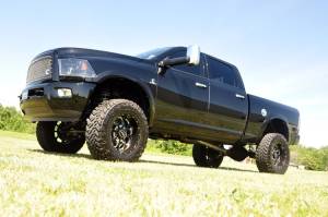 Rough Country - 34970 | Rough Country 5 Inch Lift Kit For Ram 2500 / 3500 Mega Cab | Gas Engine, V2 Monotube Shocks - Image 3
