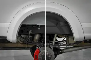 Rough Country - 4517A | Rough Country Rear Wheel Well Liners For Ford F-250/F-350 Super Duty 2WD/4WD - Image 4