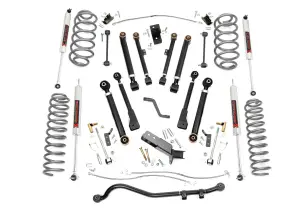 Rough Country - 66240 | Rough Country 6 Inch Lift Kit For Jeep Wrangler TJ 4WD | M1 Monotube Shocks - Image 1