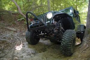 Rough Country - 66240 | Rough Country 6 Inch Lift Kit For Jeep Wrangler TJ 4WD | M1 Monotube Shocks - Image 3