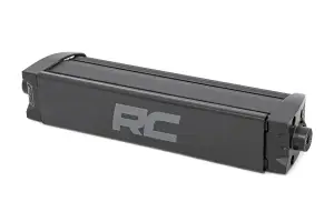 Rough Country - 70718BLDRL | Rough Country 8 Inch Black Series LED Light Bar | Single Row, Cool White DRL - Image 2