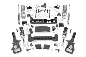 88331 | Rough Country 6 Inch Lift Kit Ram 1500 4WD | Without 22 Inch Factory Wheels, N3 Struts With N3 Rear Shocks